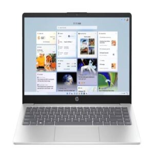 HP 14inch13th Gen Intel Core i5-1334U Laptop (16GB DDR4512GB SSD) Anti-Glare Micro-Edge 14/35.6cm FHD Win11 M365 Basic(1yr)Office Home24 Silver1.4kg FHD Camera w/Privacy Shutter 14-EP0340TU