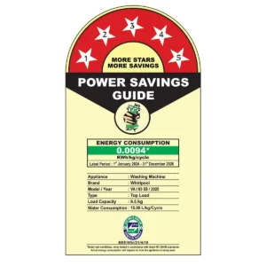 360° Bloomwash Pro 9.5kg 5 Star Fully Automatic Top-Load Washing Machine with In-Built Heater