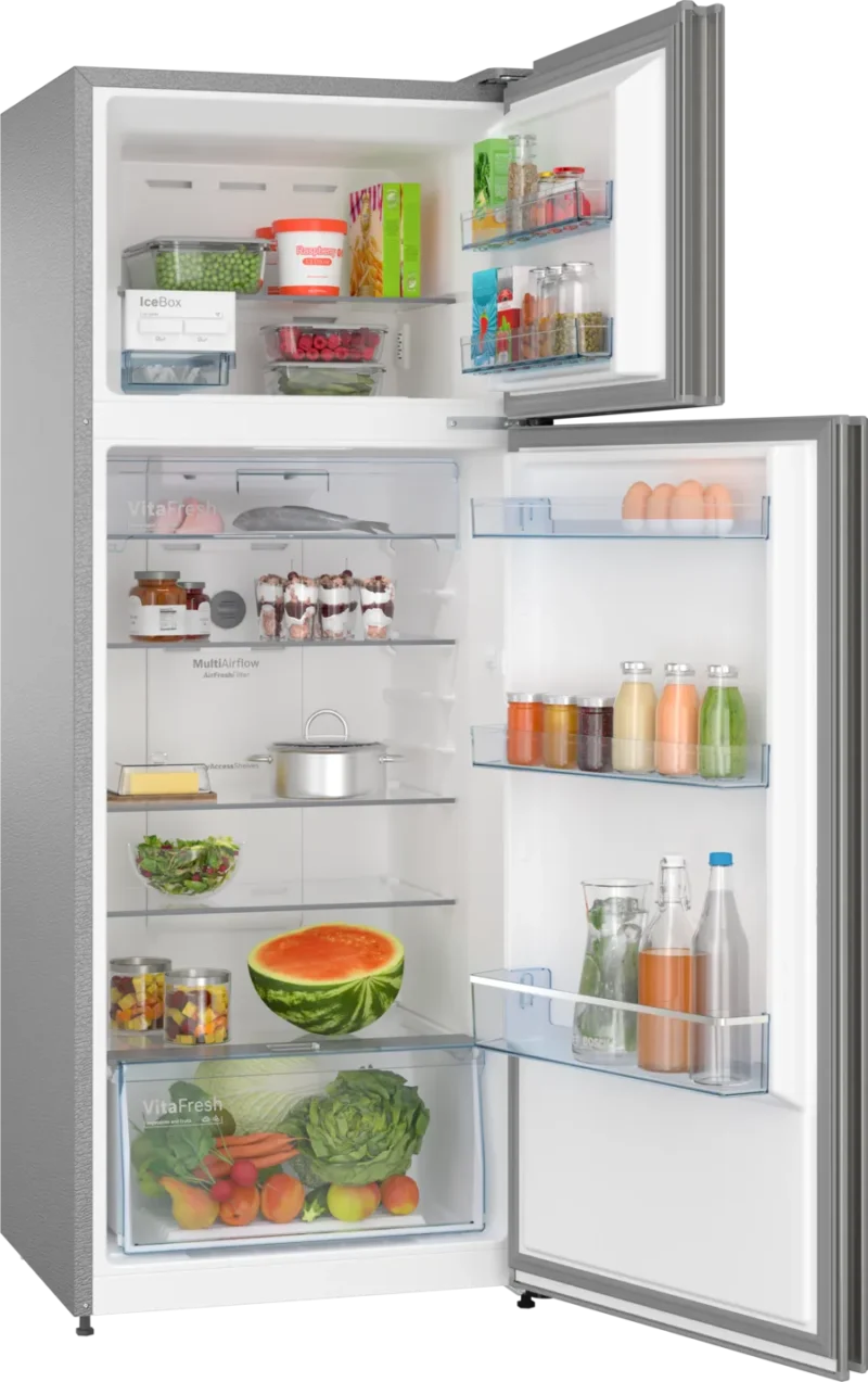 Series 4 free-standing fridge-freezer with freezer at top 175 x 67 cm