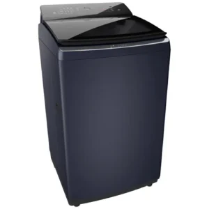 Bosch 8 KG Fully Automatic Top Load Washing Machine | PowerWave Wash System | Stain Removal | Reload Function | 680RPM Spin Speed (WOE802B7IN, Black)