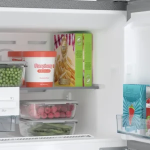 Series 4 free-standing fridge-freezer with freezer at top 156 x 60.5 cm