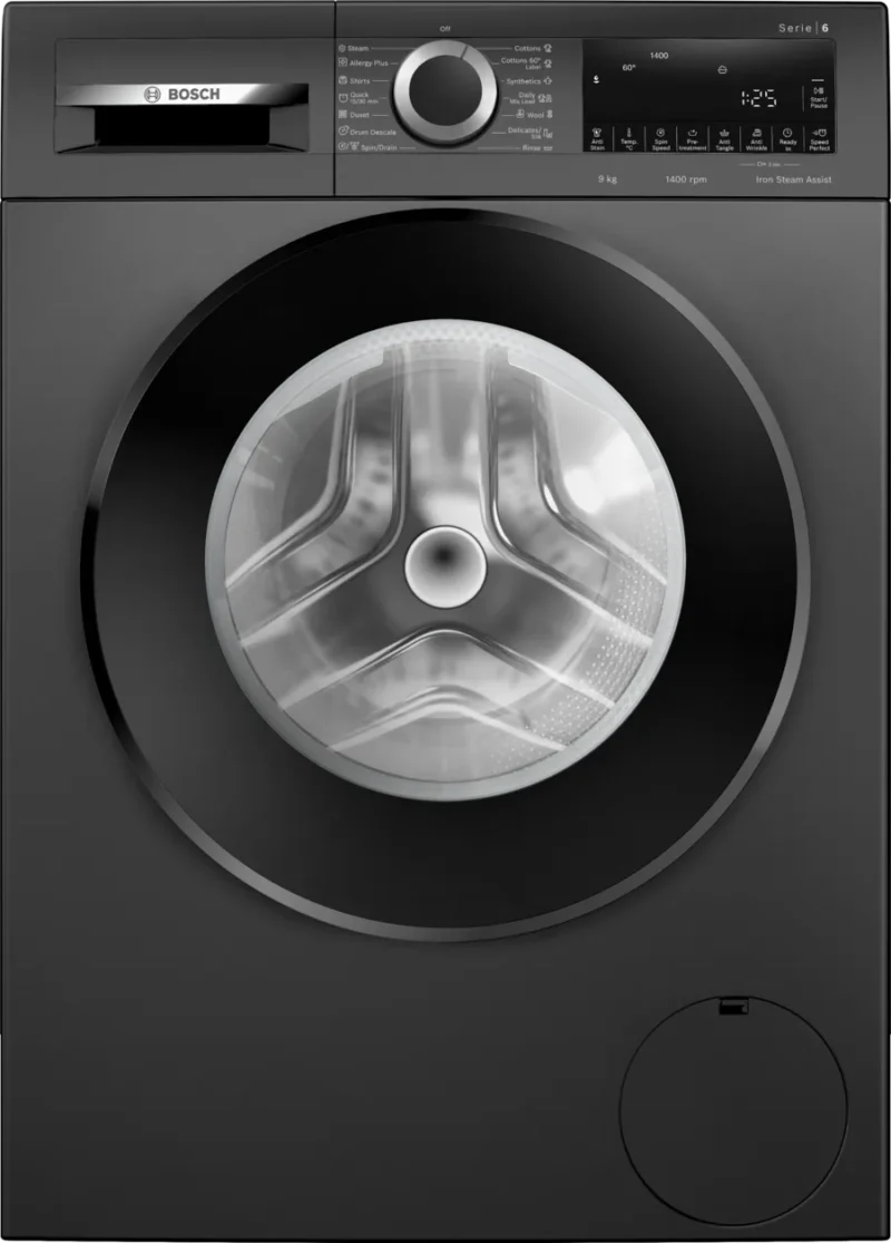 Series 6 washing machine, front loader 9 kg 1400 rpm