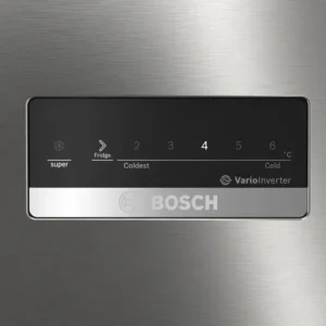 BOSCH Series 4 free-standing fridge-freezer with freezer at top 168 x 60.5 cm