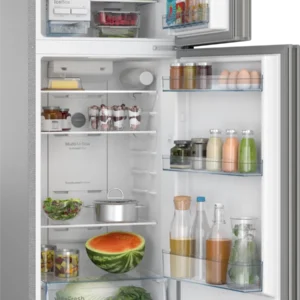 BOSCH Series 4 free-standing fridge-freezer with freezer at top 168 x 60.5 cm