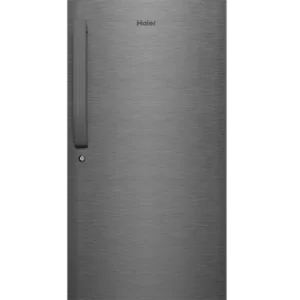 268203_13_yprz9n Haier 190 Litres 3 Star Direct Cool Single Door Refrigerator with Diamond Edge Freezing Technology (HRD-2103CBS-P, Brushline Silver)