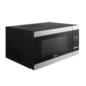 Haier 30L Convection Microwave Oven (HIL3001ARSB, Black) with In-Built Air Fryer | Motorized Rotisserie | Stainless-steel Cavity | 5 In 1 Microwave oven
