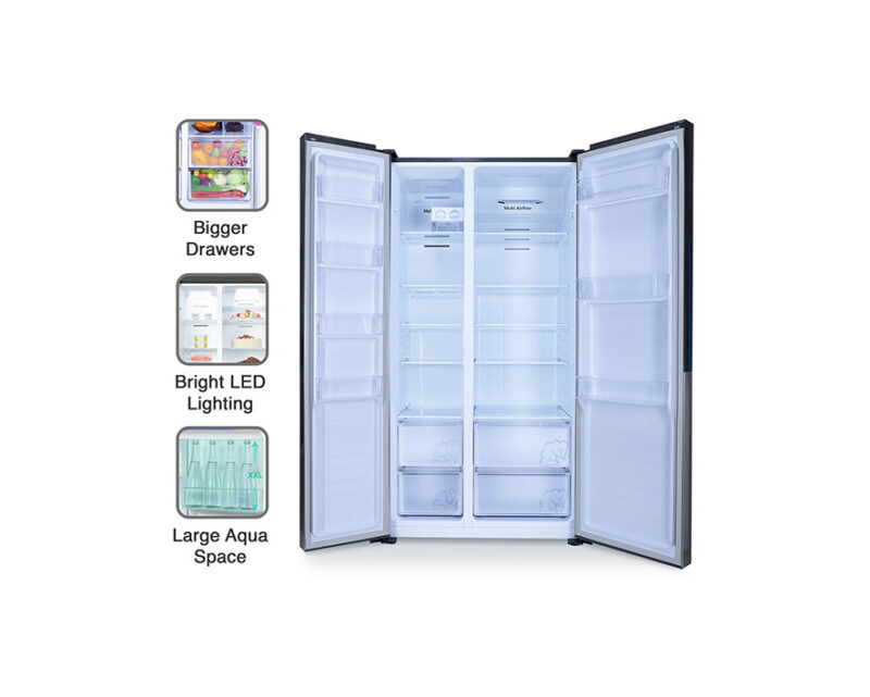 3_10070013 Godrej Side By Side Refrigerator RS EONVELVET 579 RFD PL ST