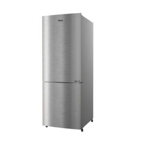 Haier 265L, 2 Star, Inox Steel Finish Bottom Mounted Frost Free Refrigerator