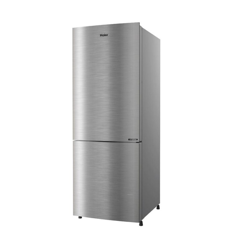 Haier 265L, 2 Star, Inox Steel Finish Bottom Mounted Frost Free Refrigerator