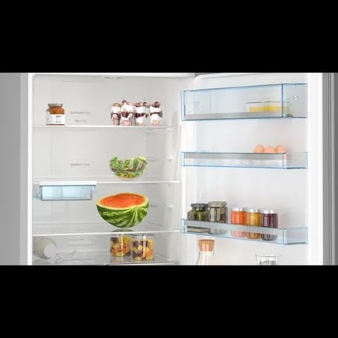 Bosch KGN56LB42I Series 6 559 Litres 2 Star Frost Free Double Door Bottom Mount Refrigerator(Black)