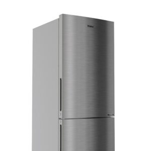 Haier 265L, 2 Star, Inox Steel Finish Bottom Mounted Frost Free Refrigerator