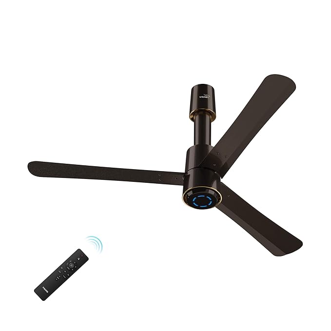 V-Guard Insight-G Premium Bldc Ceiling Fan For Home | 6 Speed Settings | 5 stars Energy Saving | Convenient Remote Control | High-Speed 100% Copper Motor | 1.2M