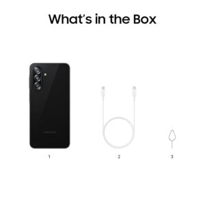 Samsung Galaxy A26 5G (Awesome Black, 8GB, 128GB) | Awesome Intelligence (AI) | Circle to Search | Gemini Live | FHD+ sAMOLED Display | 50MP OIS Camera | IP67 Rated