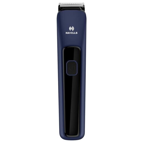 51WQJSbk1ES._SX679_ Havells Bt5112C Li-Ion Men Cord & Cordless Beard Trimmer (Blue), Battery Powered