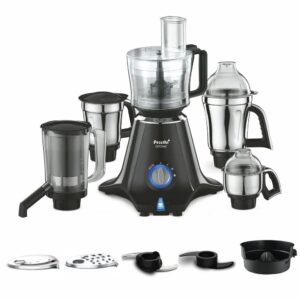 Preethi Zodiac Mixer Grinder, 750 Watts, Black