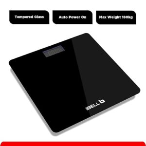 iBELL BS260M Personal Body Weight Weighing Scale, Bathroom Scale (180 kg)
