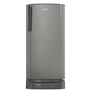 Godrej 180 L 3 Star Direct Cool Turbo Cooling Technology With Upto 24 Days farm Freshness Single Door Refrigerator (RD ERIOPLS 205C THF ST GL, Steel Glow)