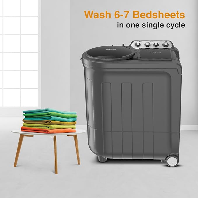 Whirlpool 8 Kg 5 Star Semi-Automatic Top Loading Washing Machine