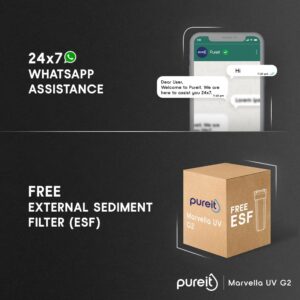 Pureit Marvella UV G2 Water Purifier with 4L Storage
