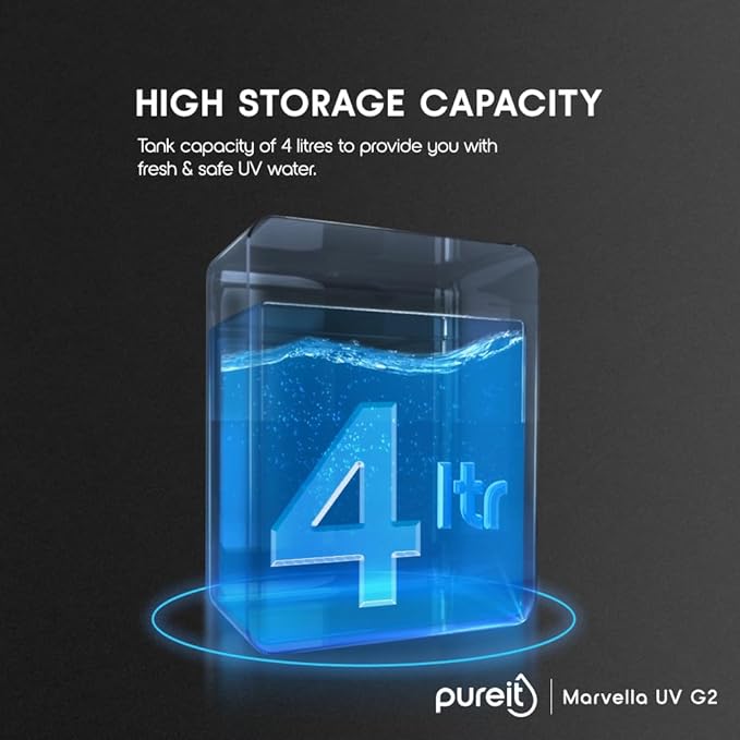 Pureit Marvella UV G2 Water Purifier with 4L Storage