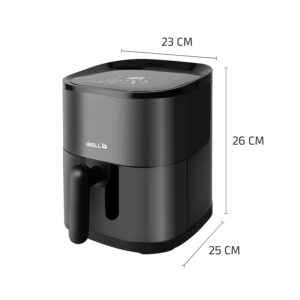 iBELL AERO FRY 420DM Air Fryer 4.2 Litre - 1500W (Black)