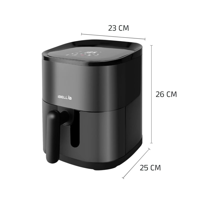 iBELL AERO FRY 420DM Air Fryer 4.2 Litre - 1500W (Black)