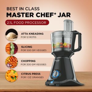 Preethi Zodiac Mixer Grinder, 750 Watts, Black