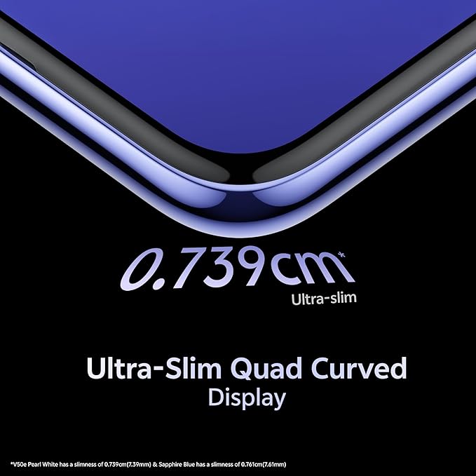 Vivo V50e 5G (Sapphire Blue, 8GB RAM, 256GB Storage)