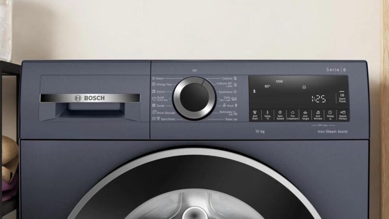 Siemens 10 kg Fully-Automatic Front Load iQ700 Washing Machine (WG52A2ZPIN)
