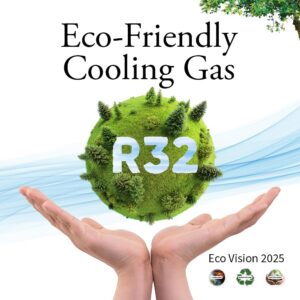 SHARP 1 Ton 3 Star 5-in-1 Convertible, Turbo Cool Technology, Anti-Corrosive Gold Fin Coating, Inverter Split AC, AH-SI12V3B-GC