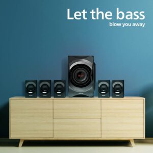 Philips Audio 5.1 Channel 120W Multimedia Speaker System (SPA8000B/94)