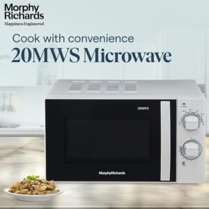 Morphy Richards 20 Litres Solo Microwave Oven with Large Turntable (20MWS, White)
