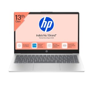 HP 14inch13th Gen Intel Core i5-1334U Laptop (16GB DDR4512GB SSD) Anti-Glare Micro-Edge 14/35.6cm FHD Win11 M365 Basic(1yr)Office Home24 Silver1.4kg FHD Camera w/Privacy Shutter 14-EP0340TU