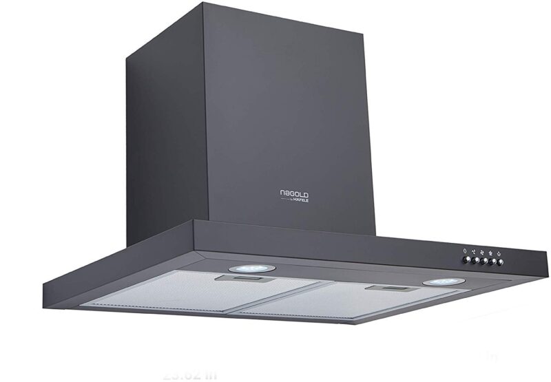 Hafele Nebel Nero 60 Wall Mounted Chimney