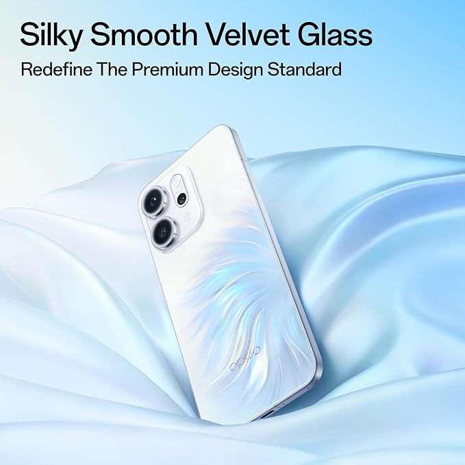 OPPO Reno14 5G (Pearl White, 12GB RAM, 256GB Storage)