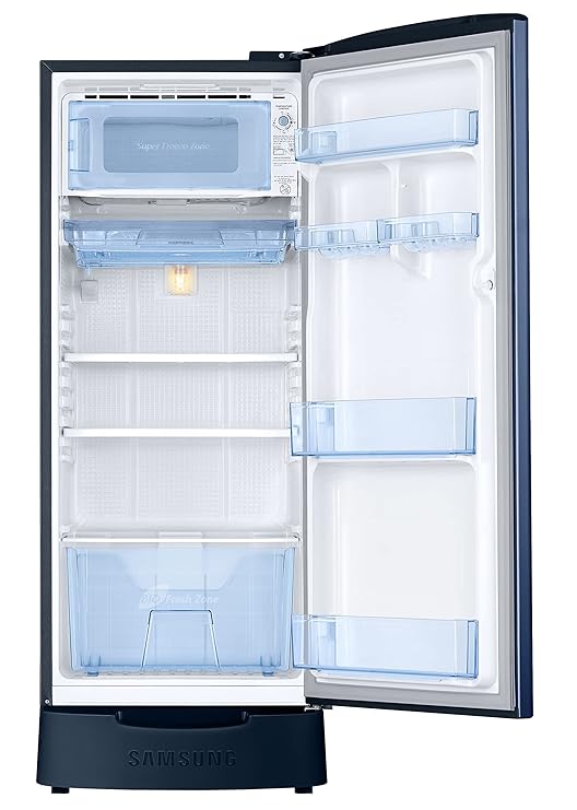 Samsung 183 L, 3 Star, Digital Inverter, Direct-Cool Single Door Refrigerator (RR20C1823CU/HL)