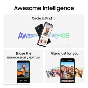 Samsung Galaxy A26 5G (Awesome Black, 8GB, 128GB) | Awesome Intelligence (AI) | Circle to Search | Gemini Live | FHD+ sAMOLED Display | 50MP OIS Camera | IP67 Rated
