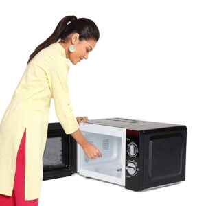 Haier 20 L Solo Microwave Oven (HIL2001MFPH, Black)