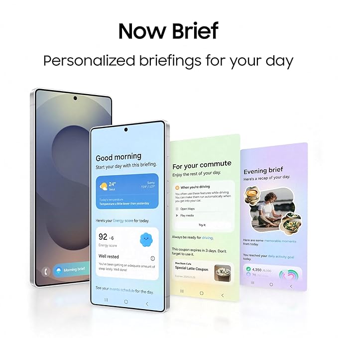 Samsung Galaxy S25 Ultra 5G Smartphone with Galaxy AI (Titanium Whitesilver, 12GB RAM, 256GB Storage), Titanium Frame, Snapdragon 8 Elite, 200 MP Camera with ProVisual Engine and 5000mAh Battery