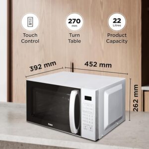 71g6G6zNfUL._SX679_ Haier 22L Convection Microwave Oven with KIDS Special Recipes HIL2201CSSH