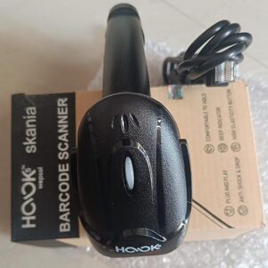 Wepsol Hooks Scania Scanner 760H Barcode Scanner (1) - USB Cable, Compatible with ECR, Wep Product, Touch POS, Computer