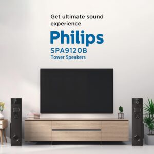 PHILIPS SPA9120B/94 120 W Bluetooth Tower Speaker 2.0