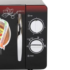 Haier 20 L Solo Microwave Oven (HIL2001MFPH, Black)