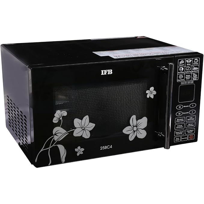 IFB 25 L Convection Microwave Oven (25BC4, Black +Floral Design) Visit the IFB Store