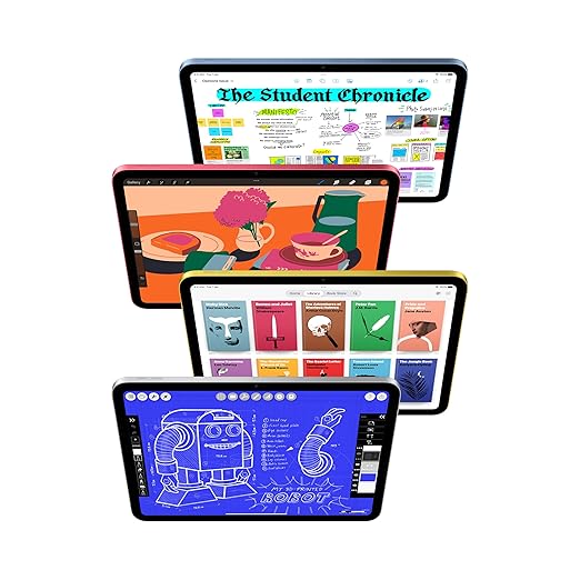 Apple iPad 11″: A16 chip, 27.69 cm (11″) Model, Liquid Retina Display, 128GB, Wi-Fi 6, 12MP Front/12MP Back Camera, Touch ID, All-Day Battery Life