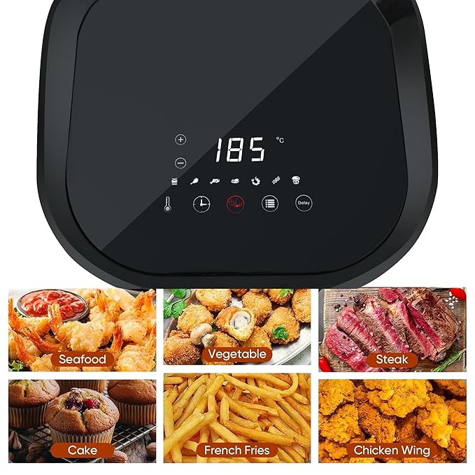 iBELL AERO FRY 420DM Air Fryer 4.2 Litre - 1500W (Black)