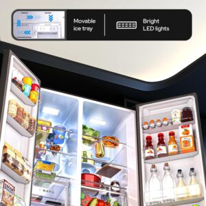 Godrej 600 Litres 3 Star Side By Side Refrigerator With ‎Inverter Technology (RS EONVELVET 646C RIT OP BK, Opera Black)