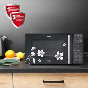 IFB 25 L Convection Microwave Oven (25BC4, Black +Floral Design) Visit the IFB Store