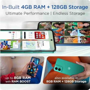 Motorola G45 5G (Brilliant Blue, 8GB RAM, 128GB Storage)