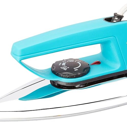 Crompton Greaves RD 750-Watt Dry Iron with Double Layer Non-stick Coating